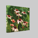 Lona 20 x 16 de las flores que hace estallar impresiones de lienzo