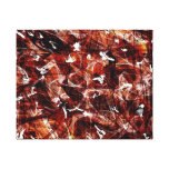 Lona de arte abstracto - el Mar Rojo Impresion En Lona