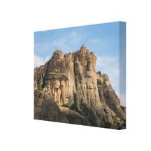 Lona de Meteora Grecia del paisaje de la montaña Impresion De Lienzo