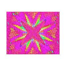 Lona envuelta flower power lona envuelta para galerías