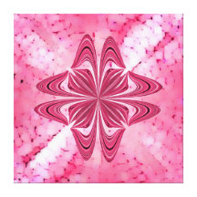 Lona envuelta modelo abstracto rosado impresion en lona