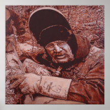 Lona mate 52X52 del soldador de la tubería Unframe Poster