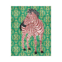 Lona verde del arte de Zenya II Lona Estirada Galerias