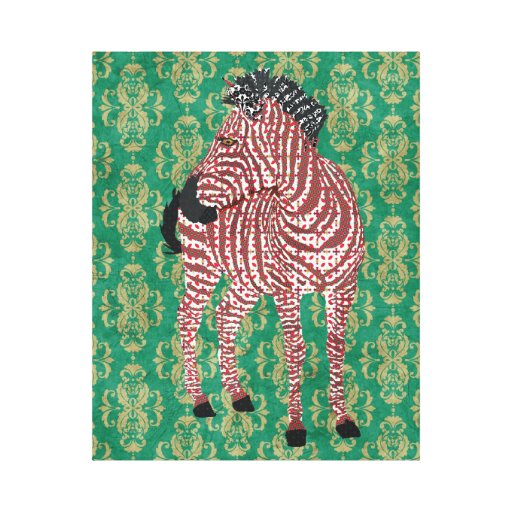 Lona verde del arte de Zenya II Lona Estirada Galerias