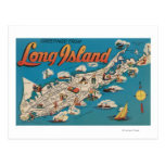 Long Island, Nueva York - saludos de Tarjeta Postal