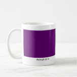Longitud de onda 360 nanómetro taza de café
