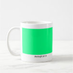 Longitud de onda 500 nanómetro taza de café