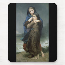 L'Orage (la tormenta) William-Adolphe Bouguereau Tapetes De Ratón