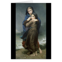 L'Orage (la tormenta) William-Adolphe Bouguereau Tarjeta