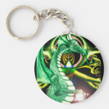 ~*Lore*~ del dragón verde Llaveros Personalizados