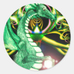 ~*Lore*~ del dragón verde Pegatina