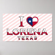 Lorena, Tejas Impresiones