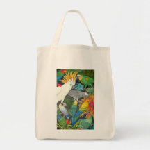 Loro de Cockatoo y bolso de los amigos Bolsa