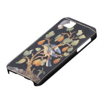 Loro en jardín iPhone 5 Case-Mate carcasas