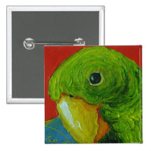 Loro verde pins