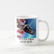 Los 100% los E.E.U.U. Ciudadano-Piden mi taza de l