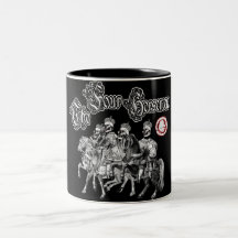 Los 4 jinetes taza