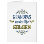 Los abuelos hacen vida de oro tarjetas