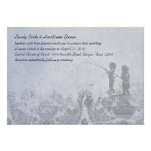 Los amantes de la pesca se descoloraron invitación