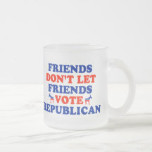 Los amigos no dejan al republicano del voto de los taza