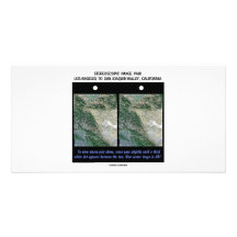 Los Ángeles a San Joaquin Valley, California Tarjetas Fotográficas Personalizadas