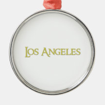 Los Ángeles Ornamento De Navidad