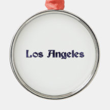 Los Ángeles Ornaments Para Arbol De Navidad