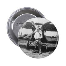 los años 20 sirven con el aeroplano pins