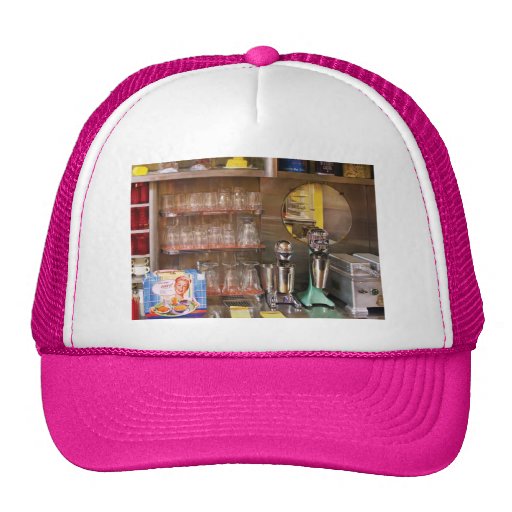los años 50 - un comensal de los años 50 gorro