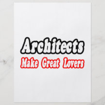 Los arquitectos hacen a grandes amantes tarjeta publicitaria