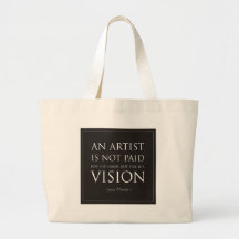 Los artistas no son pagados para el trabajo, sino  bolsa