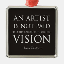 Los artistas no son pagados para el trabajo, sino  ornamento de navidad