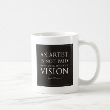 Los artistas no son pagados para el trabajo, sino  tazas