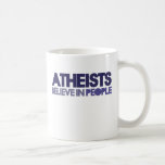Los ateos creen en gente tazas
