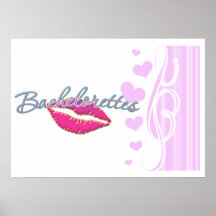 los bachelorettes rosados de los labios van de fie poster