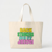 Los Backstrokers lo hacen cara arriba Bolsas De Mano