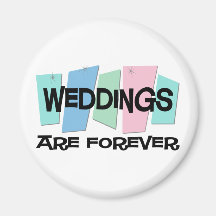 Los bodas son Forever Imanes