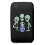 Los bolos están fuera de este mundo iPhone 3 tough cobertura