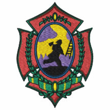 Los bomberos únicos bordaron la camisa polo con bordados mangas largas