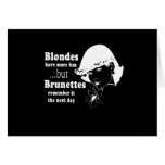 Los BRUNETTES LO RECUERDAN camiseta Tarjetón