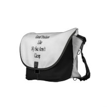Los buenos camioneros como mi hijo no son baratos bolsas de mensajería