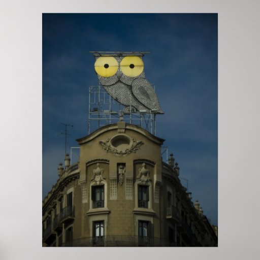 Los búhos no son lo que parecen posters