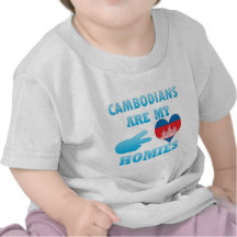 Los camboyanos son mi Homies Camisetas