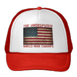 Los campeones indiscutibles de la guerra mundial ( gorra