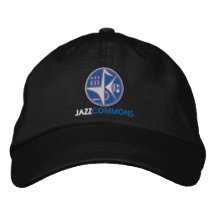 Los campos comunes del jazz bordaron el gorra gorra de beisbol