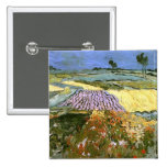 Los campos de trigo acercan a Auvers, Vincent van  Pins
