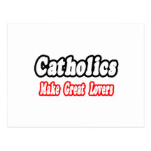 Los católicos hacen a grandes amantes postal