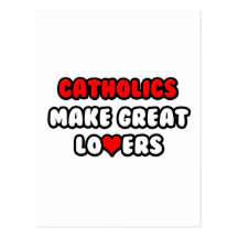 Los católicos hacen a grandes amantes tarjeta postal