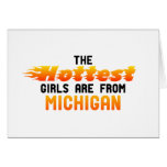 Los chicas más calientes son de Michigan Tarjeta