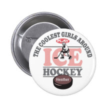 Los chicas más frescos alrededor del hockey sobre  pins